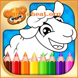 123 Kids Fun COLORING BOOK Pro icon