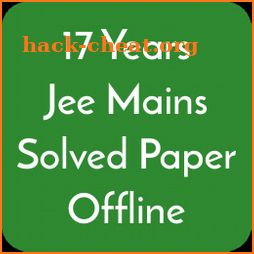 17 Years Jee Main Solved Papers Offline icon