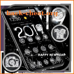 2019 Silver Glitter Theme icon