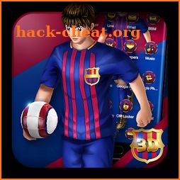 3D Barcelona Football Shooter Theme icon