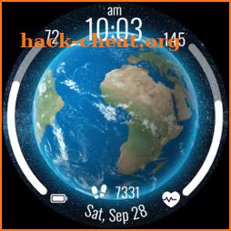 3D EARTH Watch Face icon