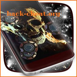 3D Fire Skull Wallpaper icon