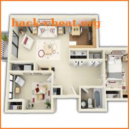 3d Home designs layouts icon