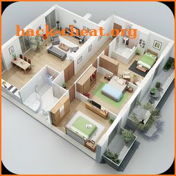 3D House Plan Ideas icon