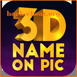 3D Name on Pics - 3D Text icon