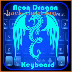 3D Neon Dragon Keyboard Theme icon