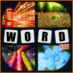 4 pics 1 word brain game icon