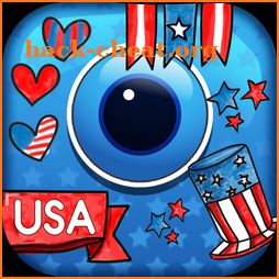 4th Of July Photo Stickers - USA Photo Editor App icon