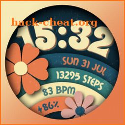 [69D] Flower Power 2 watchface icon