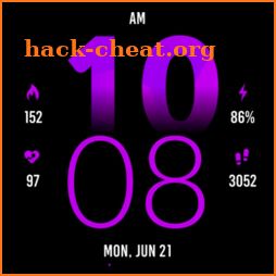 Active Purple Fit Watch Face icon
