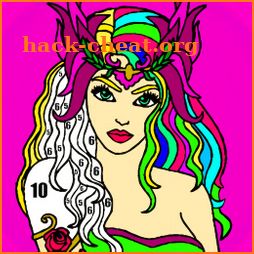 Adult Color By Number-Paint By Number Book Free icon