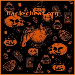 aesthetic halloween wallpaper icon