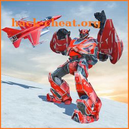 Air Jet Robot Transform : Robot Shooting Game icon