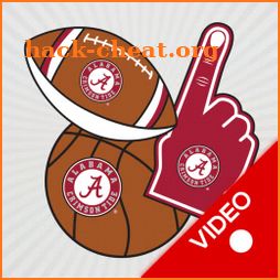 Alabama Crimson Tide Animated Selfie Stickers icon