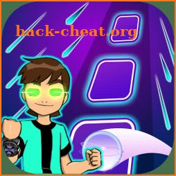 Alien Ben 10 Tiles Hop Game icon