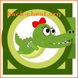 Alli Hungry - funny crocodile icon