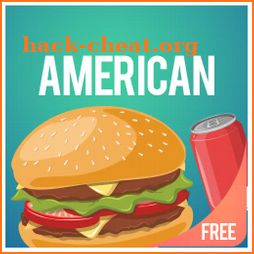 American cookbook - American food recipes icon