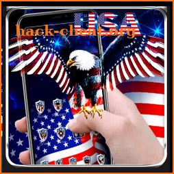 American Flag Eagle Theme icon