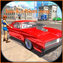 American Muscle Car Driving Simulator Game 2018 icon