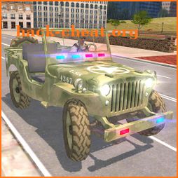 American Police Jeep Driving: Police Games 2020 icon