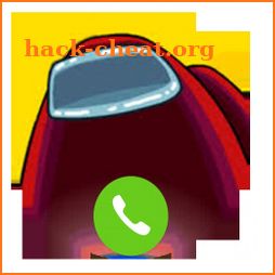 Among Us Fake Call icon