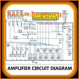 Amplifier Circuit Board Diagram icon