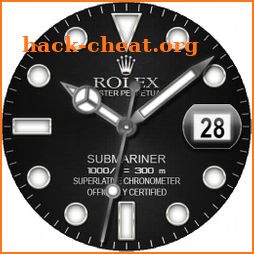 Analog Rolex Royal Watch face icon