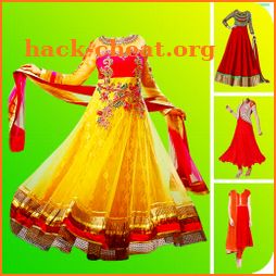 Anarkali Dress and Salwar Kameez Suit Photo Editor icon