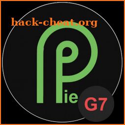 Android P Black Theme for LG G8 V50 V40 V35 G7 V30 icon