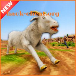 Angry Mad Goat Destruction: Wild Animal Sim icon