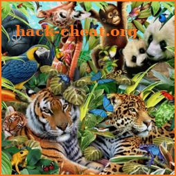 Animals puzzles icon