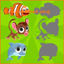 Animals Shadow Puzzles for Kids icon