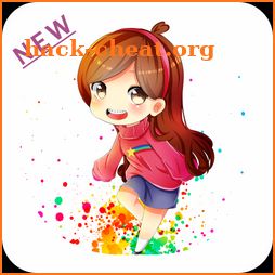 Anime Chibi Manga Coloring Book icon