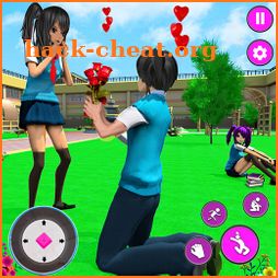 Anime High School Girl Life 23 icon