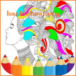 Antistress Coloring Pages - Colorish Relief icon