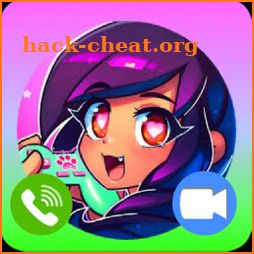 Aphmau call: Fake video call and wallpaper icon