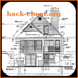 Architecture House Drawing icon