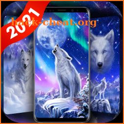 Arctic Wolf Live Wallpapers Themes icon