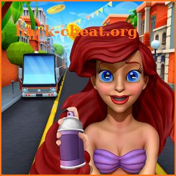 Ariel Princess Subway Run icon