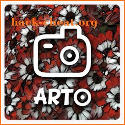 Arto: pencil sketch photo icon