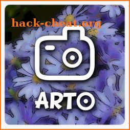 Arto:watercolor painting photo icon