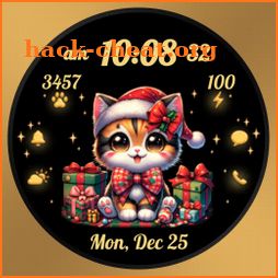 AZ269 Christmas Cat Watch Face icon