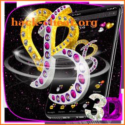 B Letter Love 3D Theme 💞 icon