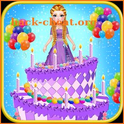 Baby Doll Wedding Cake Maker icon