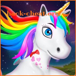 Baby Unicorn Horse Life : Pony Jungle Survival icon