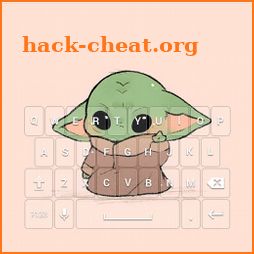 baby yoda keyboard icon