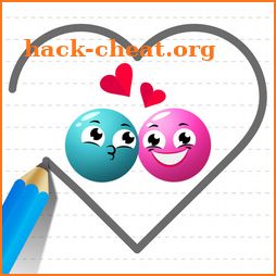 balls in love : Brain Love Balls  (Brain Dotts) icon