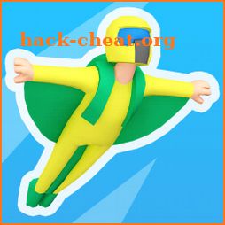 Base Jump 3D icon