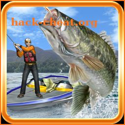 Bass Fishing 3D on the Boat icon