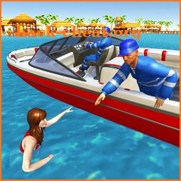 Beach Water Swimming Pool Sims icon